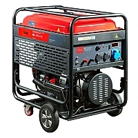 Бензиновый генератор FUBAG BS 17000 A ES в тихом зимнем кожухе 1600 RAL 7024