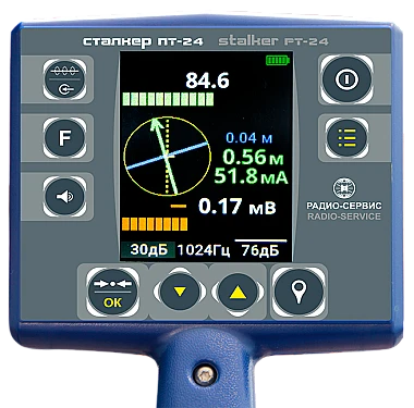 Приемник Сталкер ПТ-24 (встроенный GPS/ГЛОНАСС модуль, Li-Ion)