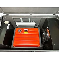 Бензиновый генератор A-iPower A13000TEAX в супертихом зимнем кожухе 1700SS RAL 7024 + блок автозапуска A-iPower 230В/400В 100А 8 ПИН
